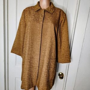 Chico's Beige Textured Blazer 1